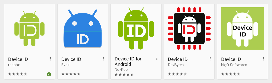 Device ID Apps